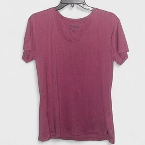 Champion Muted Rose Moisture Wick UV Protection Short Sleeve Shirt - Size L